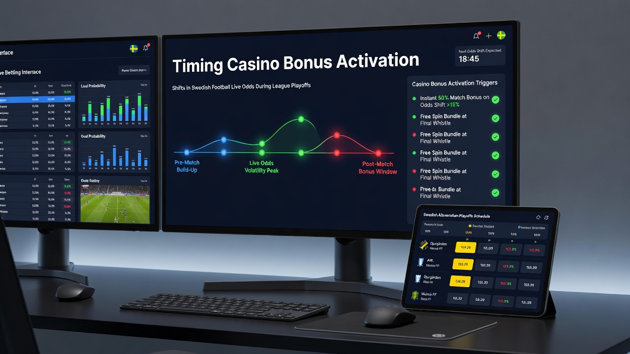 Close-up of a mobile screen showing live football odds and casino bonus notifications